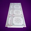 Thi công tấm trần PVC chi phí thấp