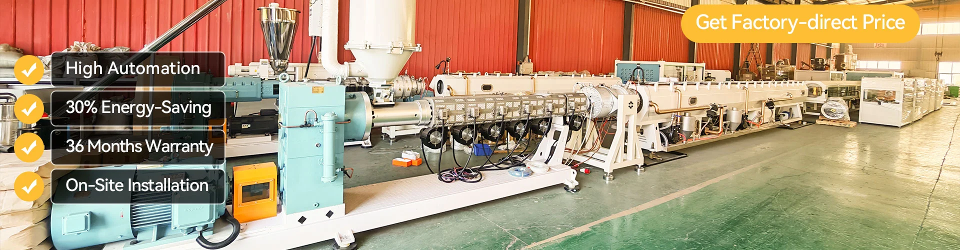 Dây chuyền sản xuất ống PE