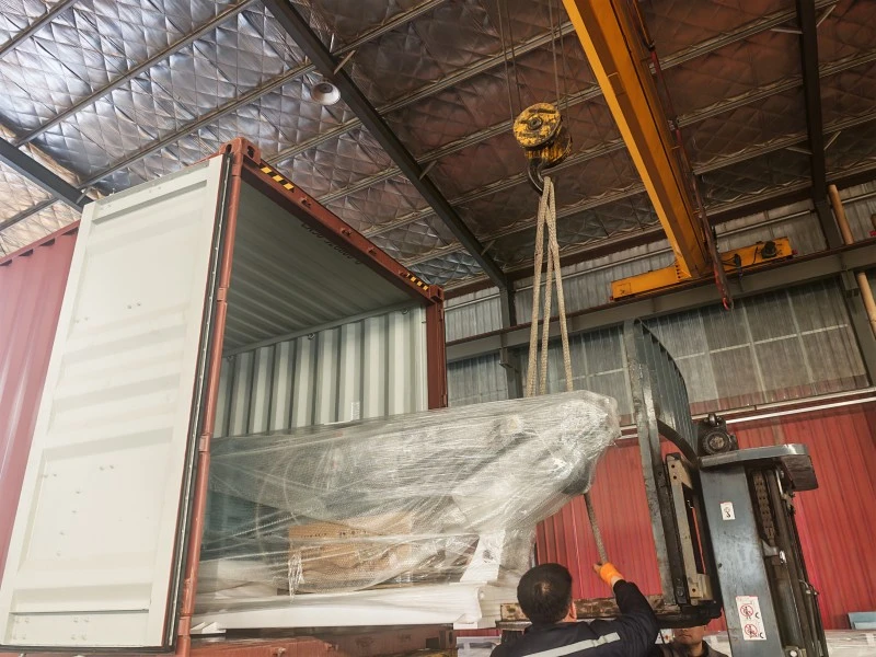 Dây chuyền sản xuất ống PPR gửi đến Algeria