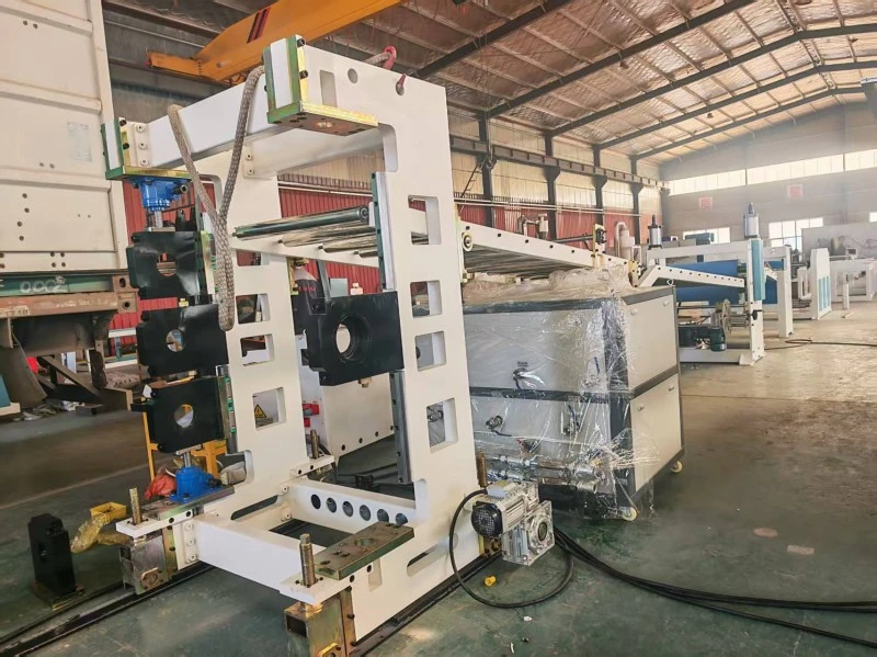 Sản xuất dây chuyền ép đùn tấm PVC 600mm