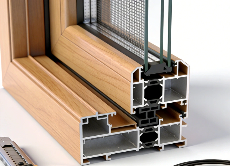 Máy ép đùn hồ sơ cửa sổ và cửa ABS