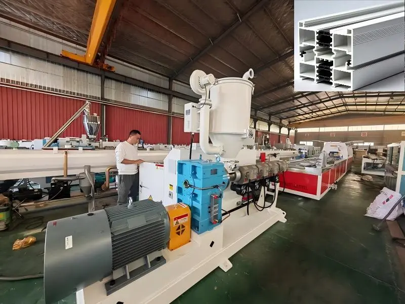 Máy hồ sơ cửa sổ ABS