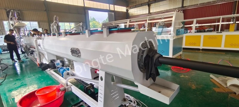 Máy làm ống PE biến tính Graphene cho khách hàng Trung Quốc