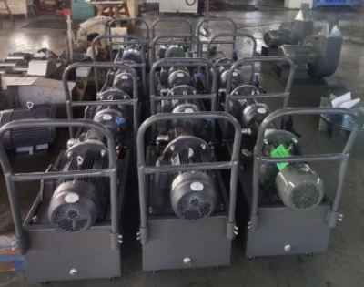 hydraulic station for screen changer