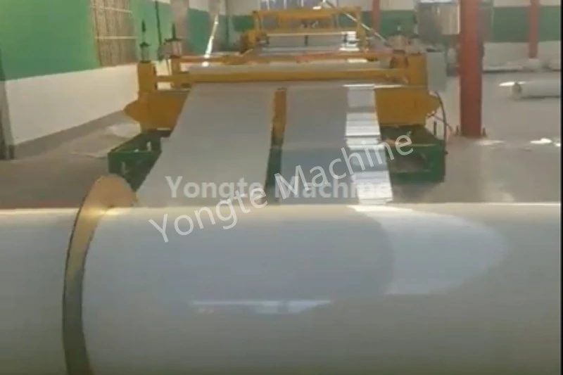 Máy ép đùn tấm mỏng PE được lắp đặt tại Trung Quốc