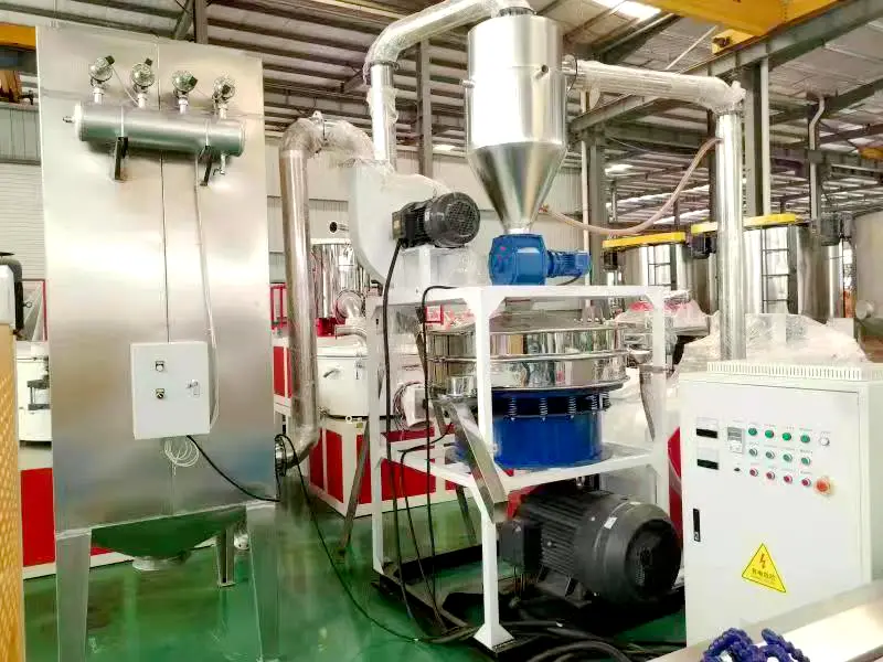 Máy nghiền và nghiền PVC
